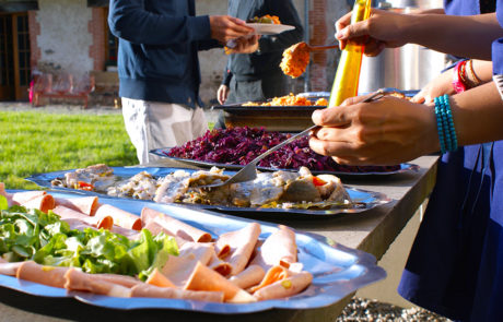 Lunch at Boisbuchet ©Aneta Zeleznikova