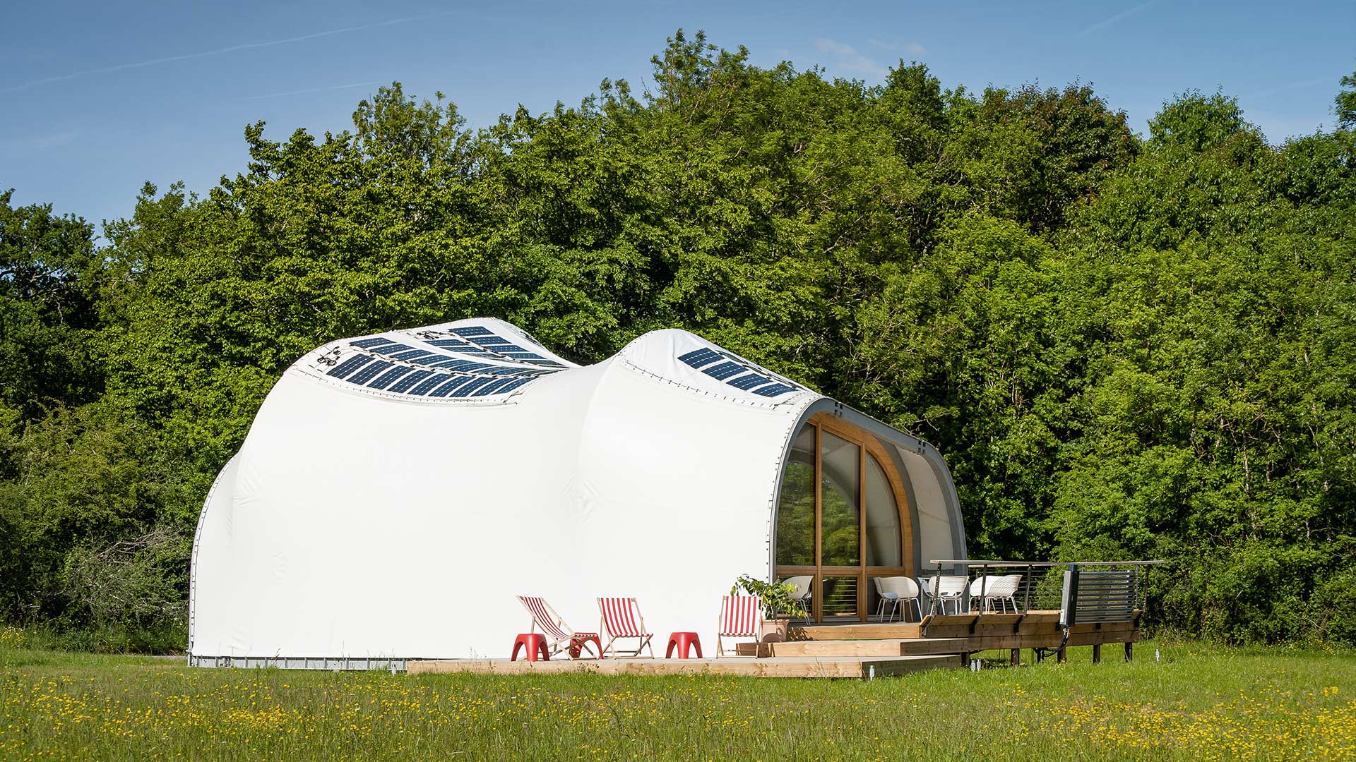 The Techstyle Haus, Domaine de Boisbuchet. A healthy house