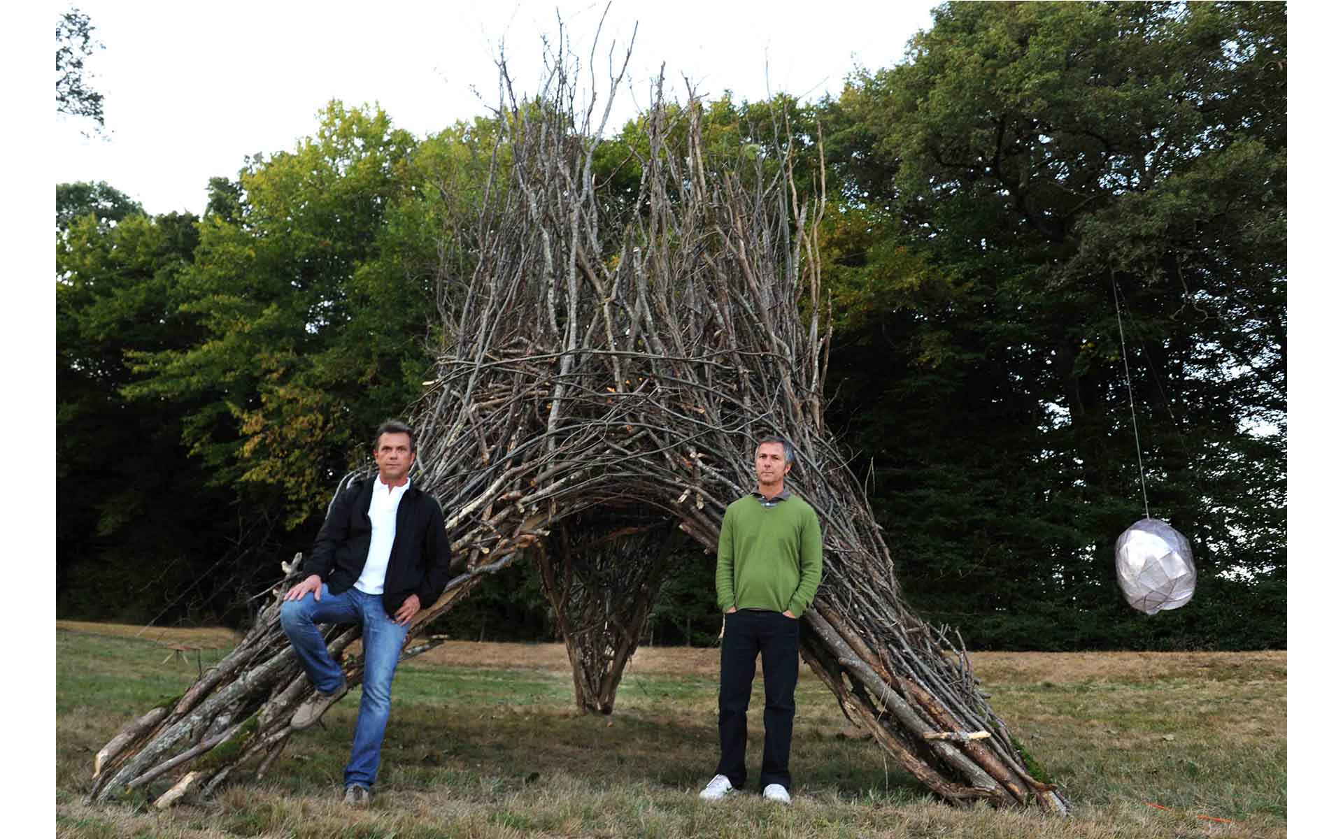 Fernando and Humberto Campana at Domaine de Boisbuchet. Photo Deidi von Schaewen