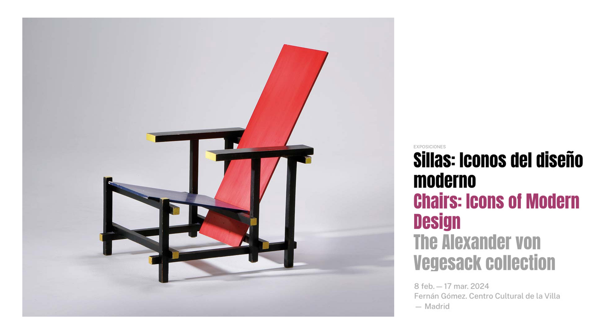 Chairs - Boisbuchet - Rietveld
